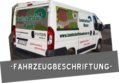 Fahrzeugbeklebung